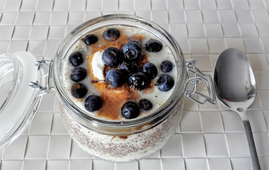 low carb high protein vegetarian breakfast on the go