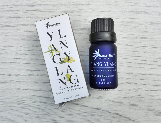 organic ylang ylang essential oil from Sacred Soul Holistics