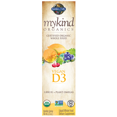 vegan d3 organic spray mykind organics