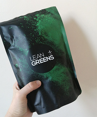 Lean Greens powder pouch (new packaging)