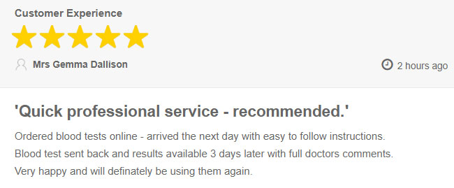 medichecks customer review