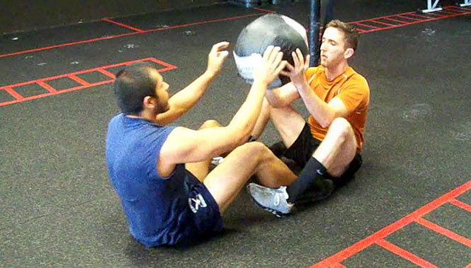 V-sit and Pass