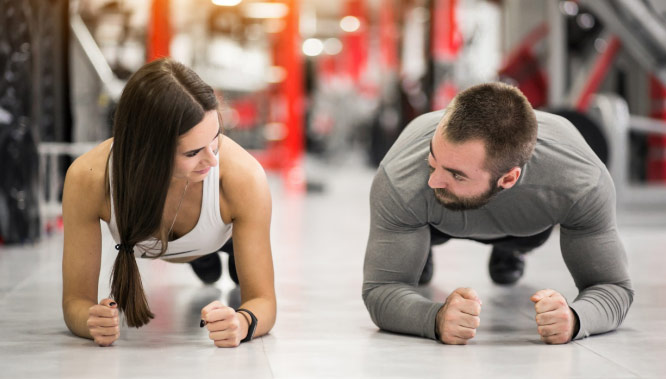 partner plank