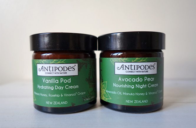 antipodes natural face creams