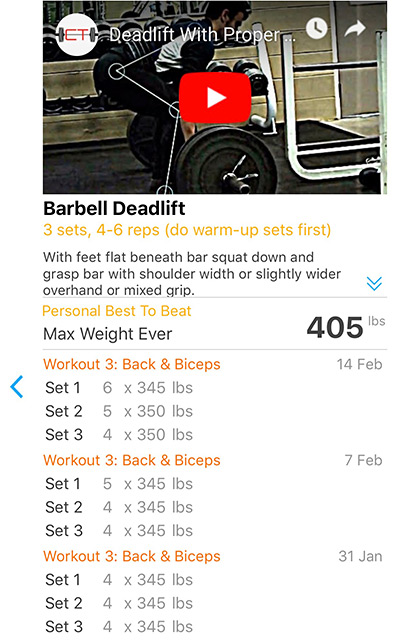 exercise instructions