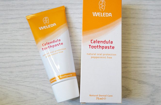 Weleda Calendula toothpaste - natural fluoride-free and mint-free toothpaste