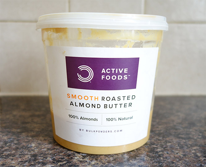 Bulk Powders almond butter