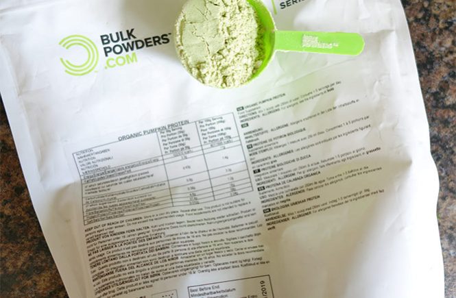 Bulk Powders organic pumpkin protein