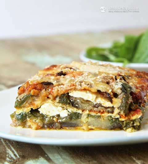 Vegetarian Keto Lasagna