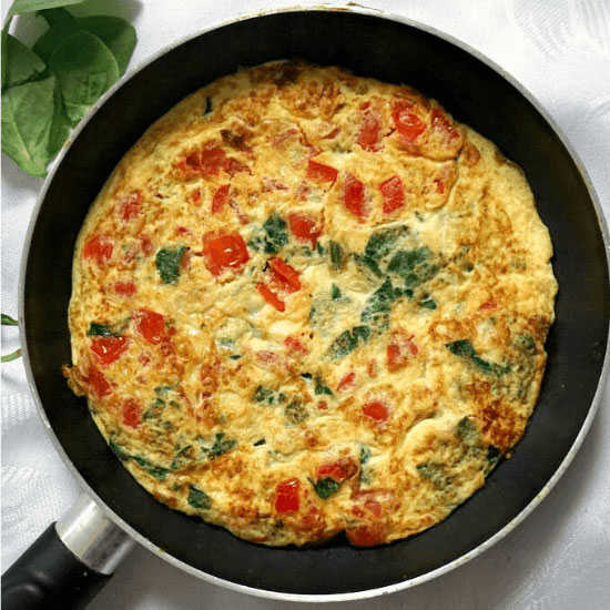 high protein omelette