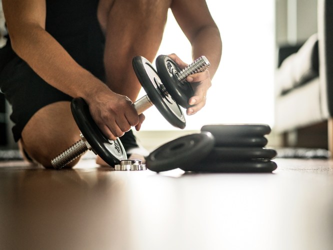 adjustable dumbbells