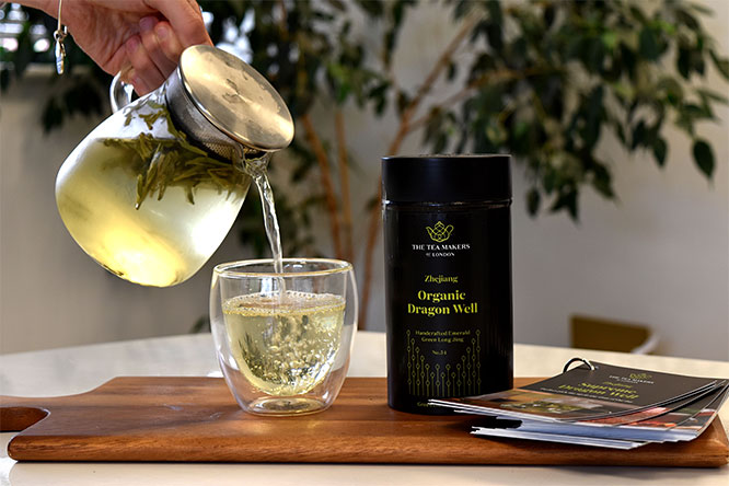 The Tea Makers of London Organic Dragon Well - cold