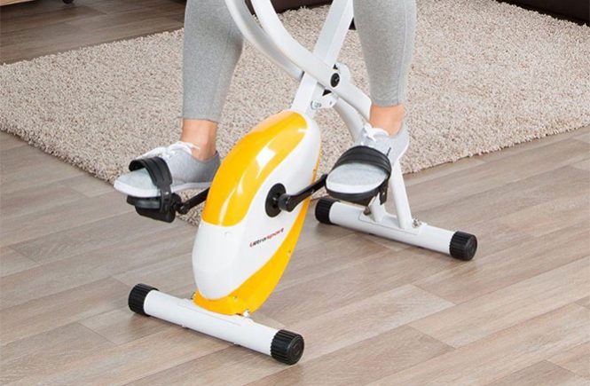 folding exercise bike