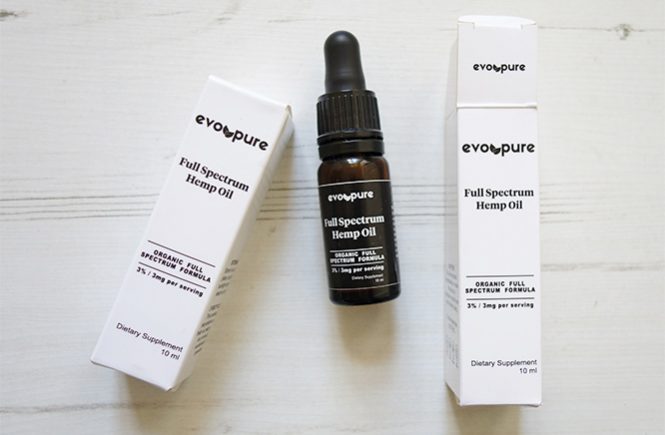 Evopure full spectrum organic cbd oil