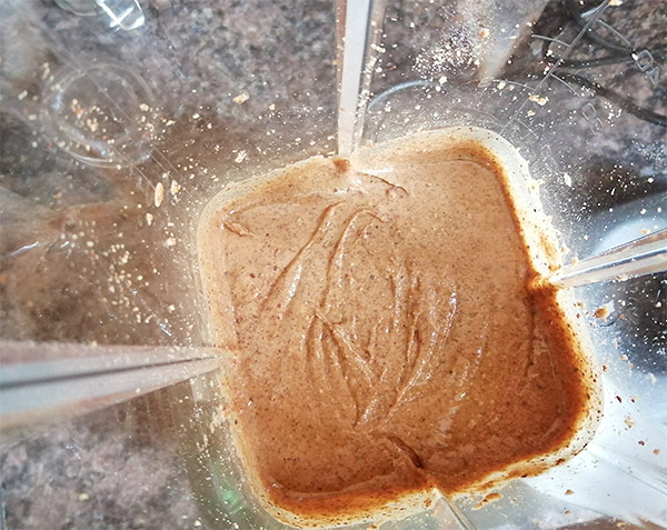 finished almond butter