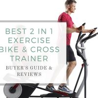 best 2 in 1 exercise bike and cross trainer