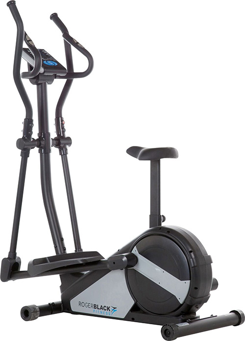 roger black 2 in 1 exercise bike cross trainer