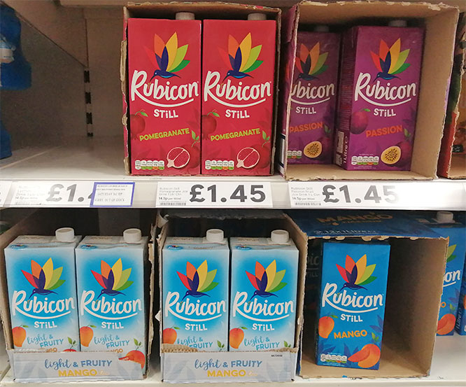 Rubicon juice drink