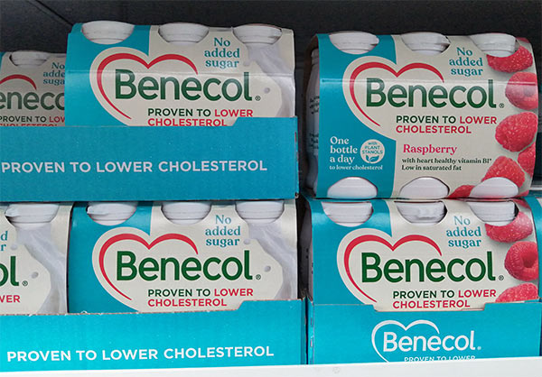 Benecol yoghurt drink