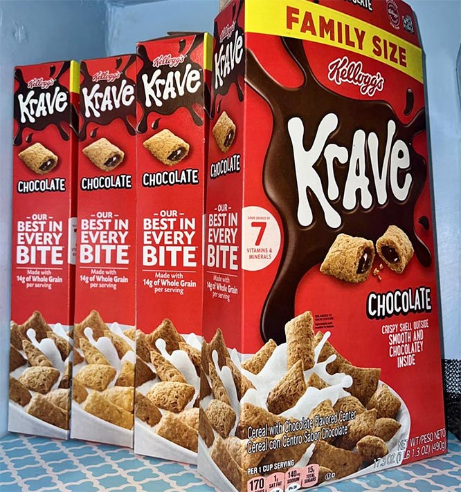 Krave cereal