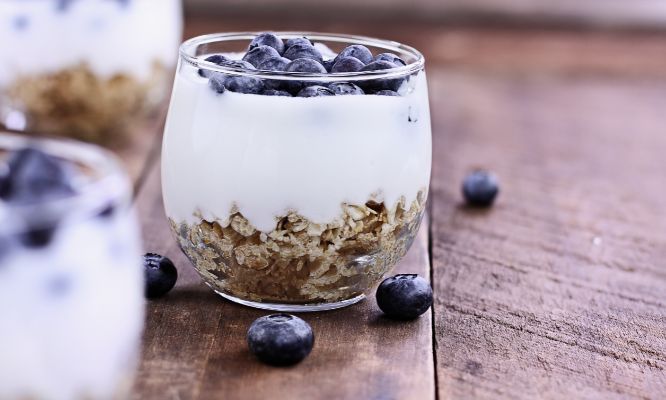 kefir for breakfast