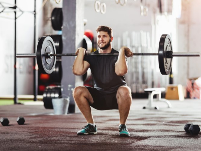 front squat