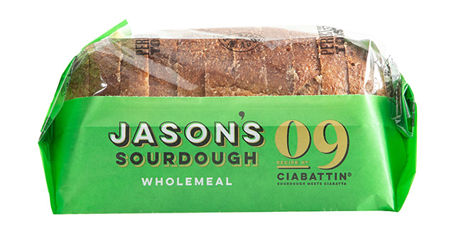Jason's wholemeal sourdough - Ciabattin