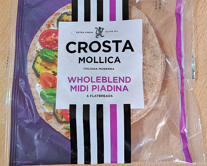 Crosta & Mollica Wholeblend Midi Piadina